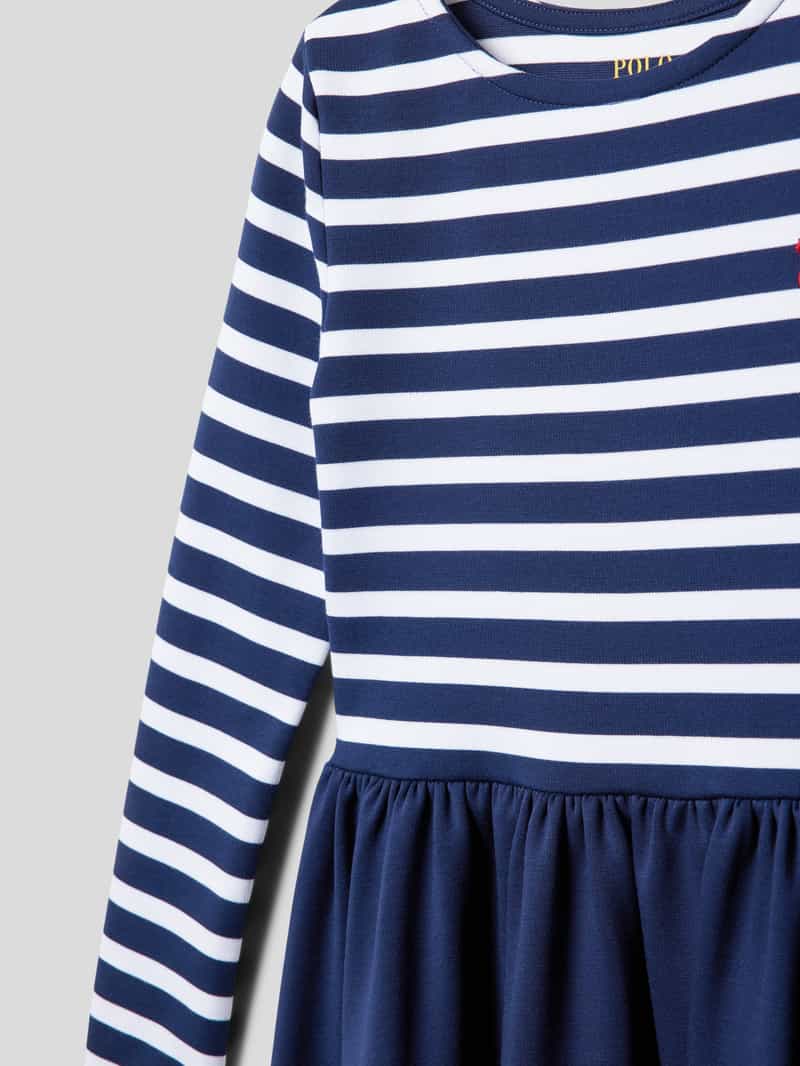 Polo Ralph Lauren Teens Mini-jurk met streepmotief