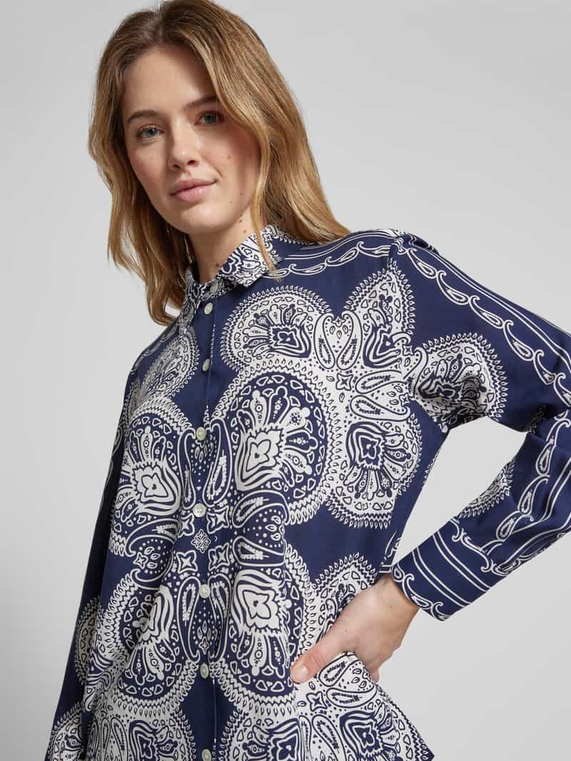 seidensticker Regular fit overhemdblouse met doorknoopsluiting