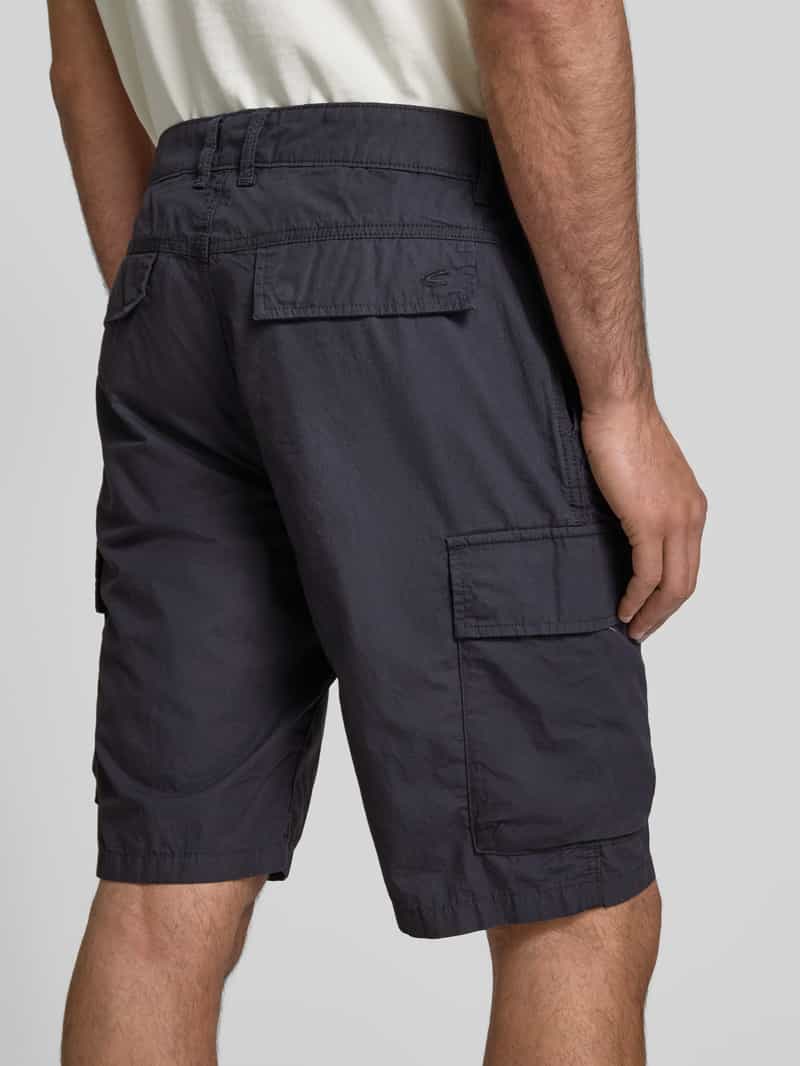 camel active Regular fit bermuda met cargozakken