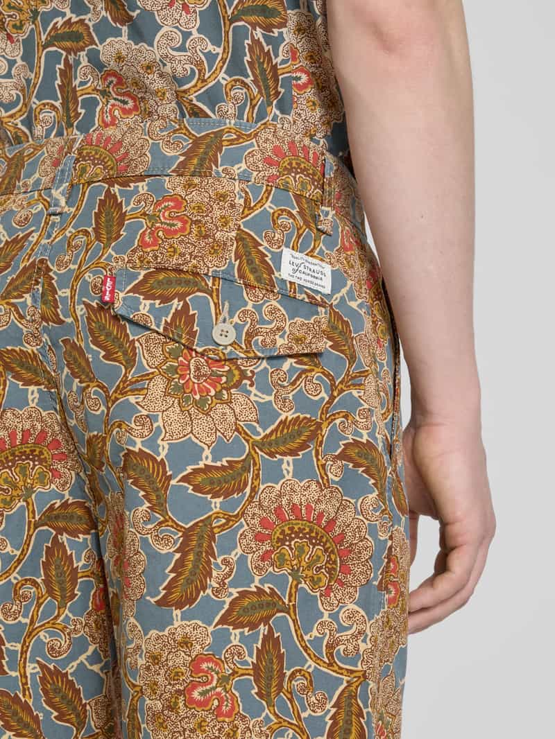 Levi's Korte authentic relaxed fit chino met ceintuurlussen