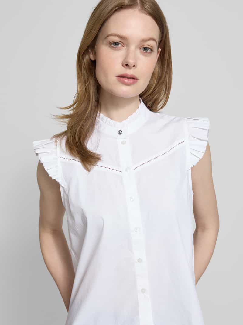 Boss Orange Regular fit blousetop van puur katoen model 'BELLANA'
