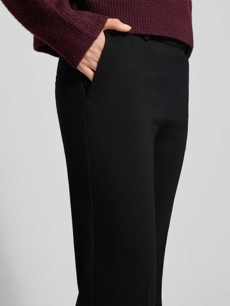 CAMBIO Stoffen broek met Franse steekzakken model 'FRANCOISE'