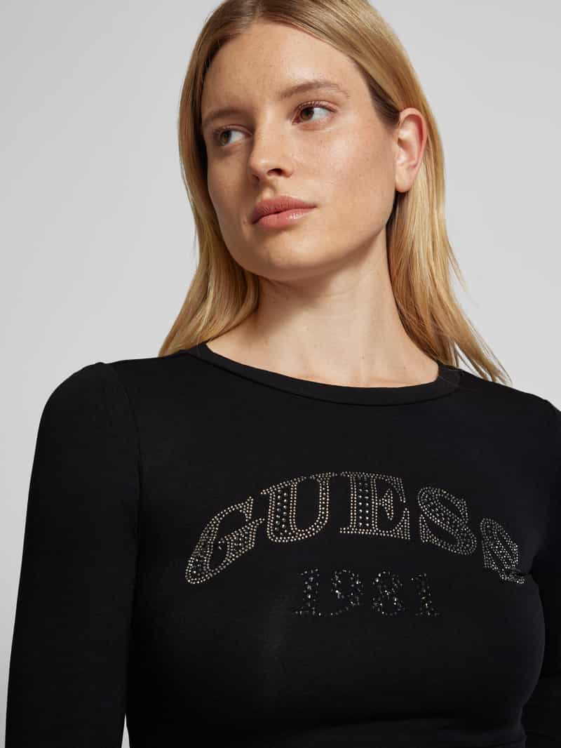 Guess Body met label met strass-steentjes model 'ALEXANDRA'