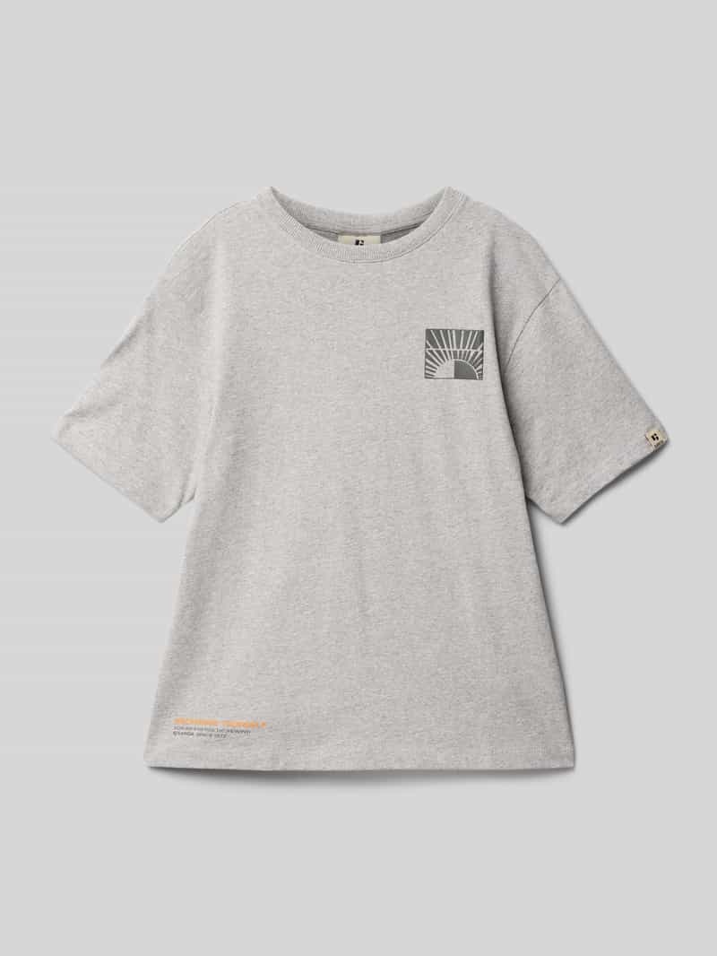 Garcia T-shirt met labelprint