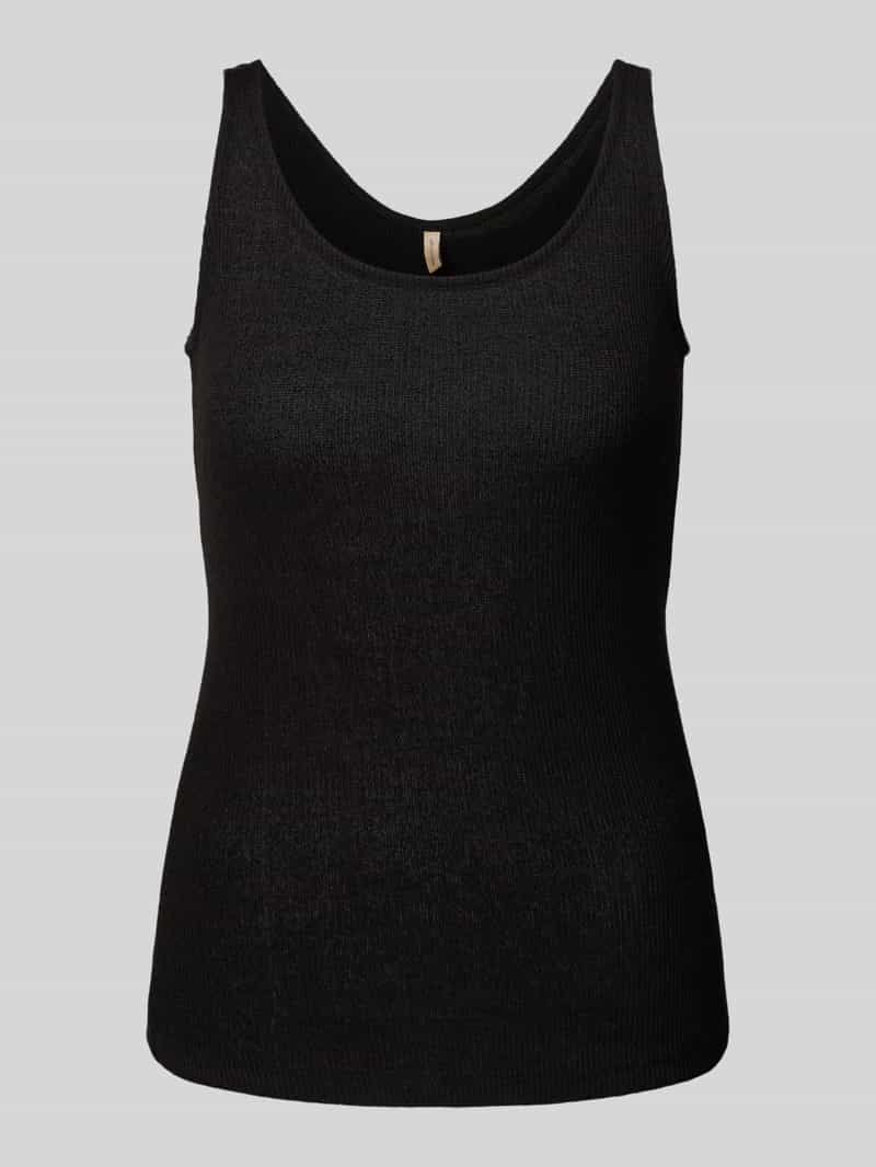 Soyaconcept Tanktop met structuurmotief, model 'Delia'