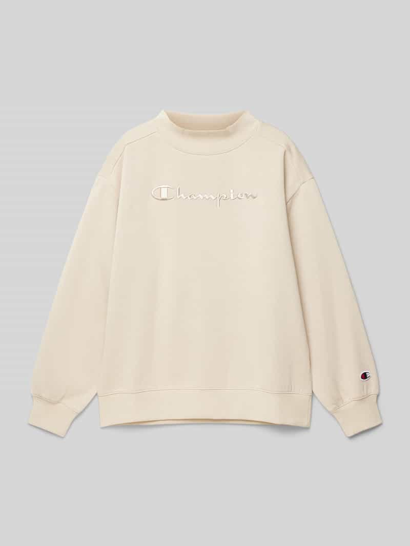 Champion Sweatshirt met labelstitching