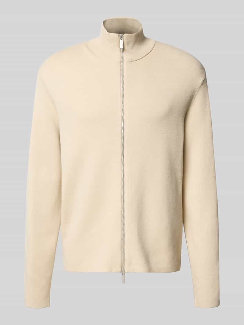Selected Homme Relaxed fit gebreid jack van viscosemix model 'TELLER'