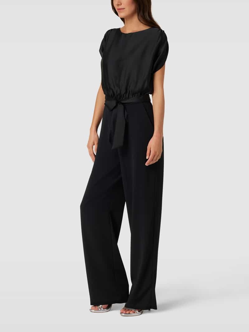 Jumpsuit met ronde hals Swing