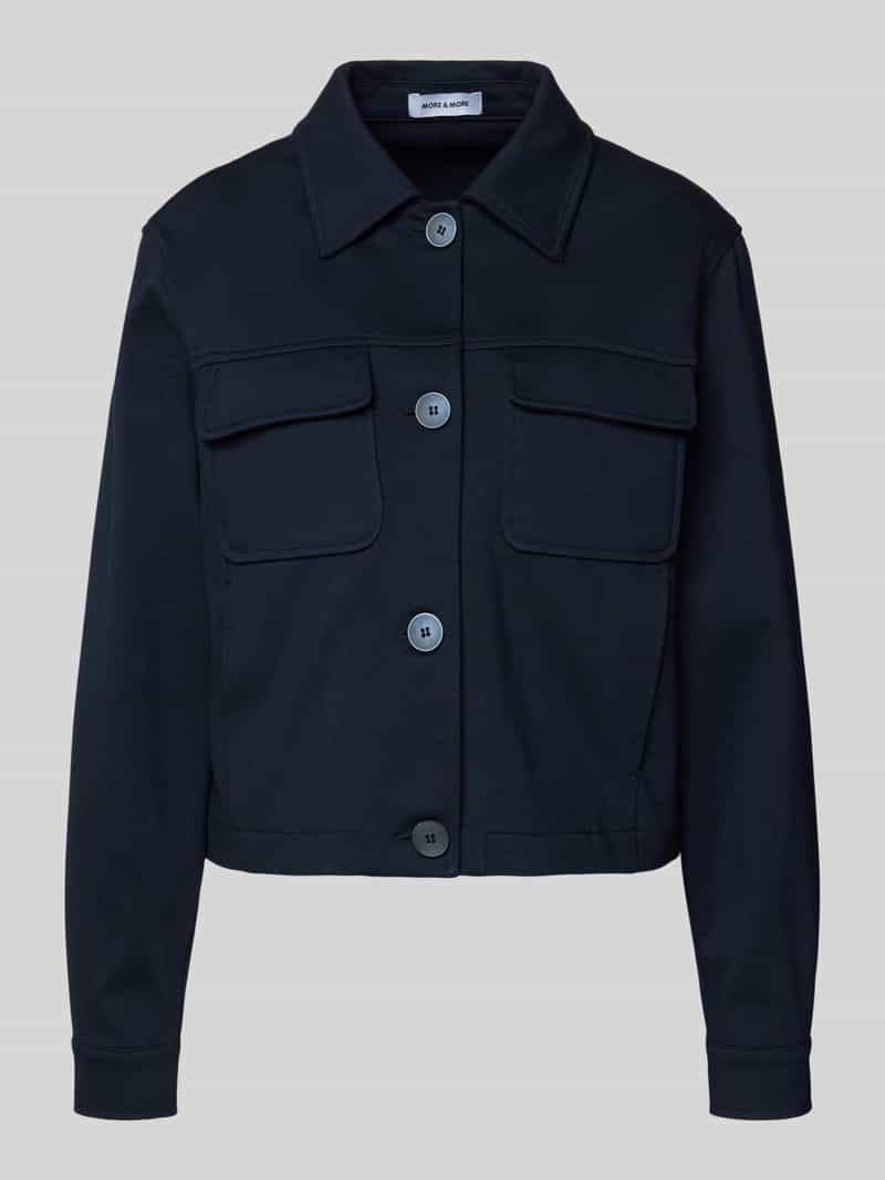 MORE & MORE Regular fit blazer van viscosemix