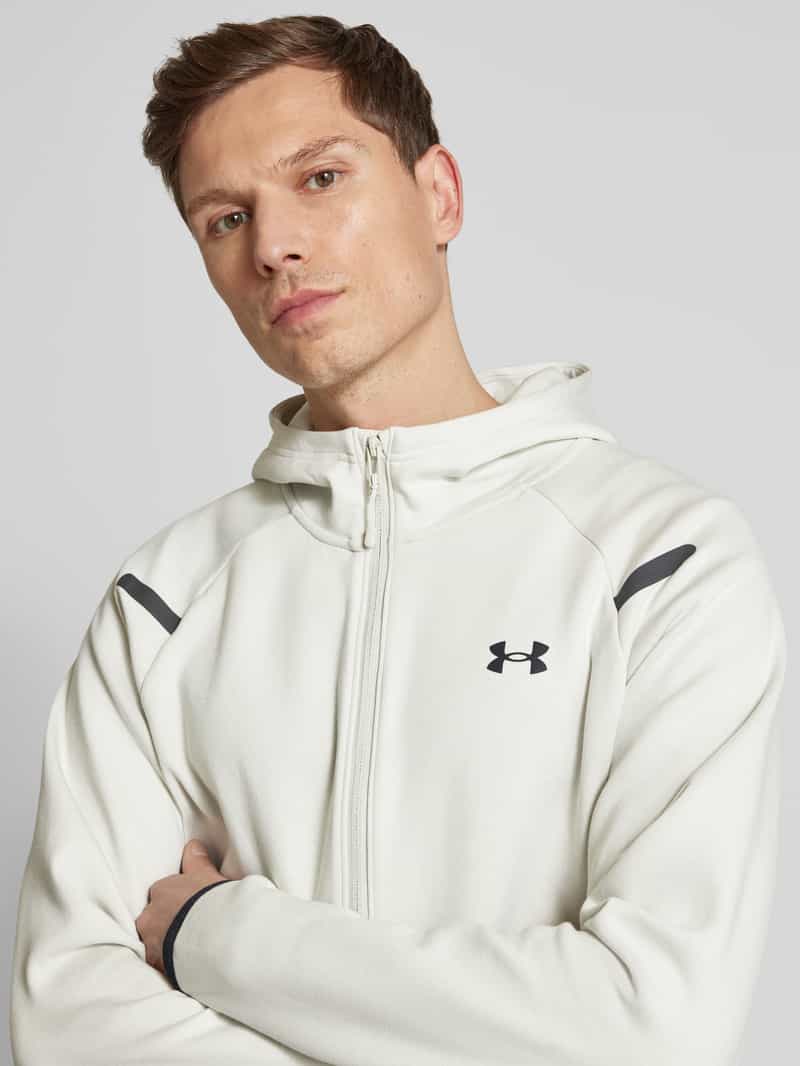 Under Armour Sweatjack met labelprint
