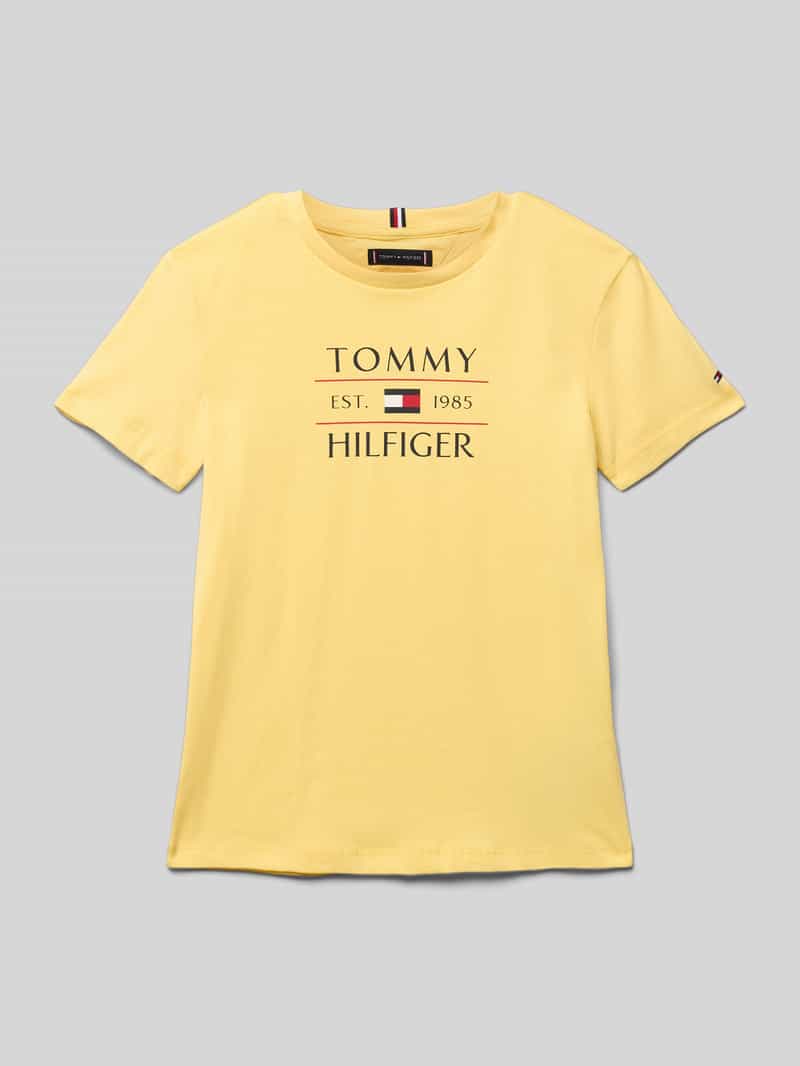 Tommy Hilfiger Teens T-shirt met labelprint