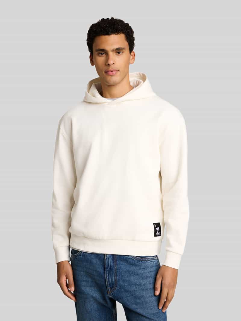 Tom Tailor Denim Regular fit hoodie met peanuts rugprint