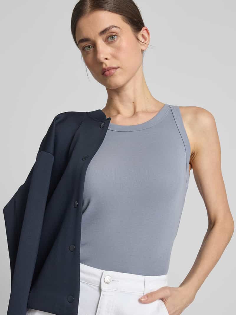 Marc O'Polo Slim fit tanktop van puur katoen