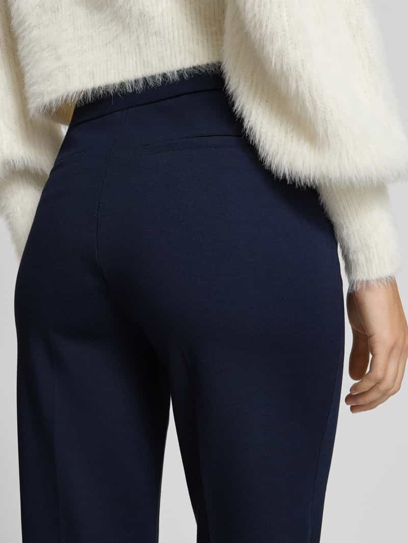 STEHMANN Stoffen broek met achterzakken model 'Editta'