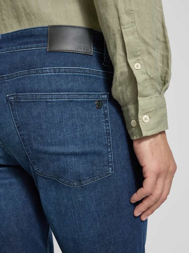 Boss Orange Slim fit korte jeans in 5-pocketmodel model 'Delaware'