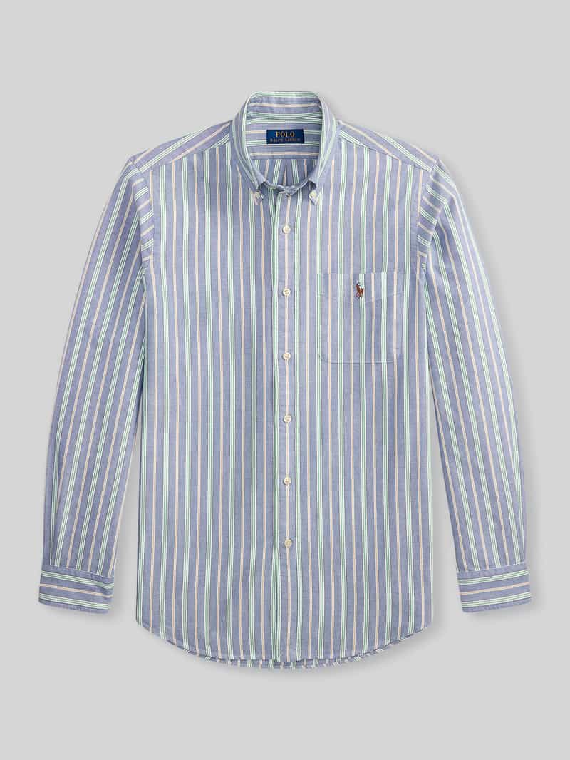 Polo Ralph Lauren Custom fit vrijetijdsoverhemd van puur katoen