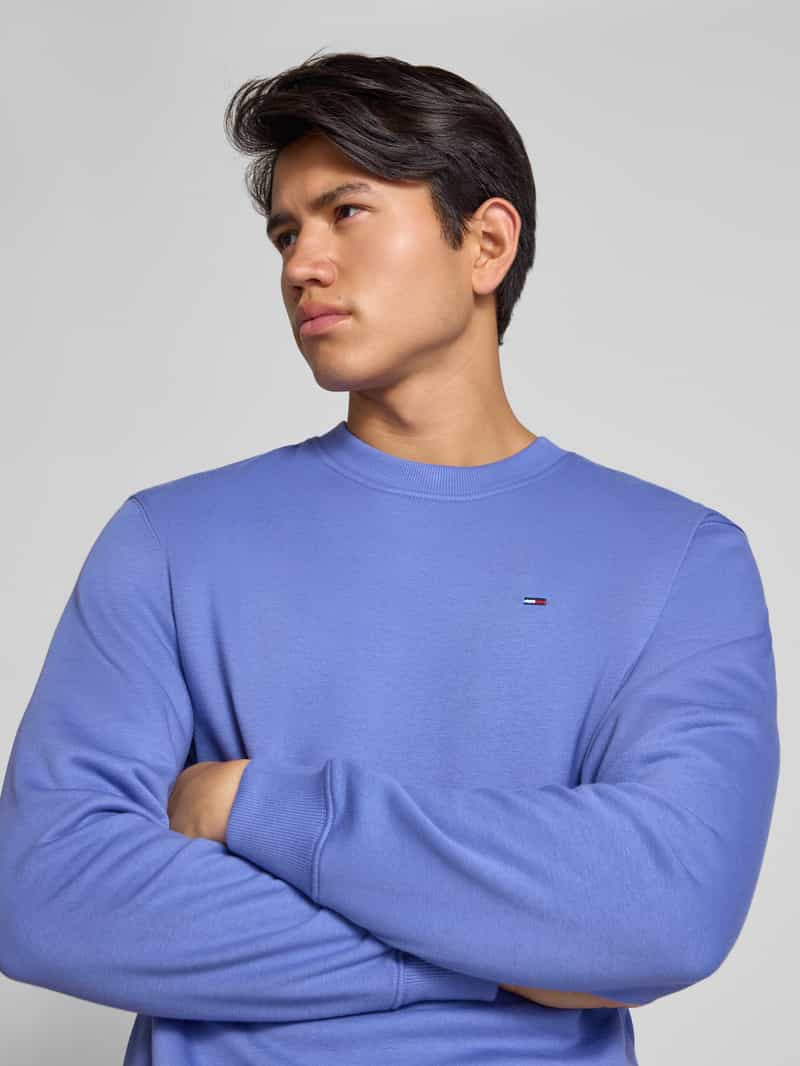 Tommy Jeans Regular fit sweatshirt van katoenmix