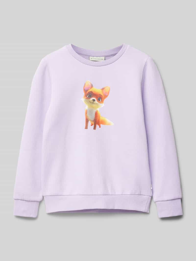 Tom Tailor Regular fit sweatshirt met katoen