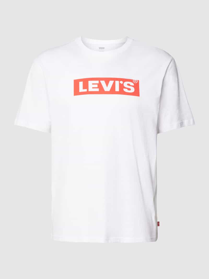 Relaxed fit T-shirt met labelprint Levi's®