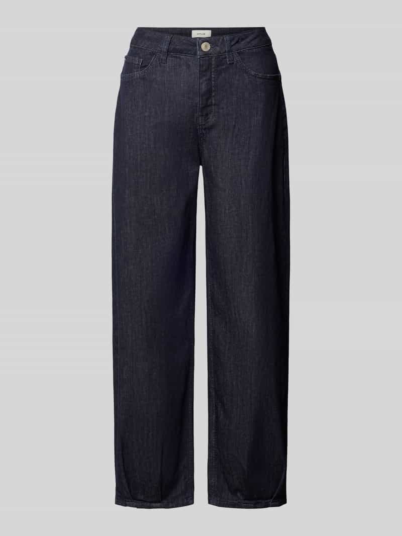 Opus Barrel jeans met 5-pocketmodel