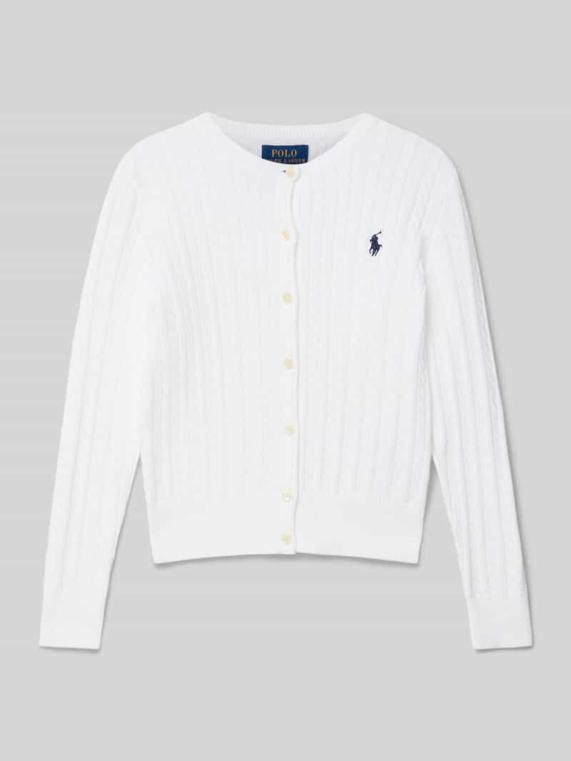 Polo Ralph Lauren Teens Cardigan met logostitching