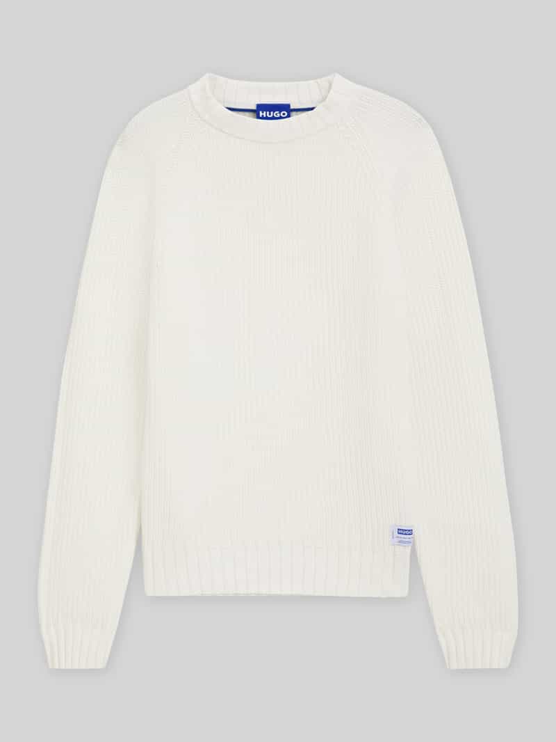 relaxed fit pullover van puur katoen model 'Sonnee'