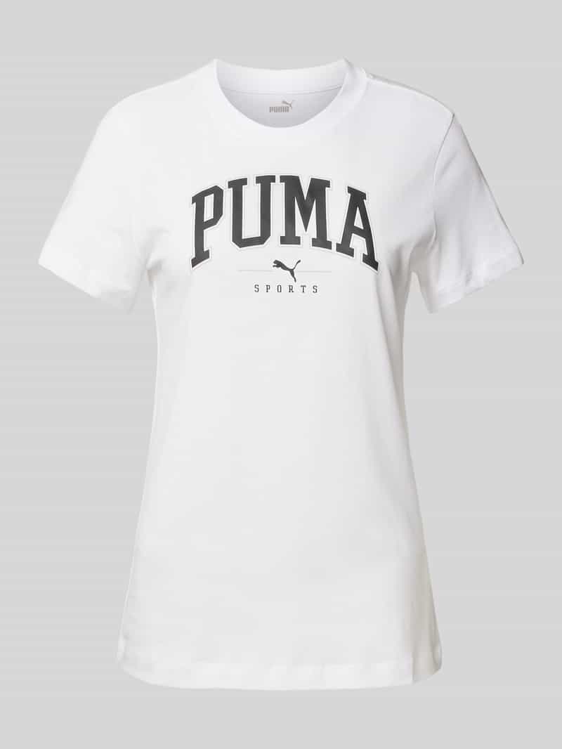 Puma T-shirt met labelprint