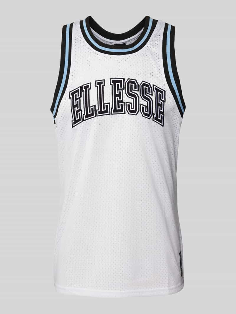 Ellesse Tanktop met labelprint, model 'BOSSAN'