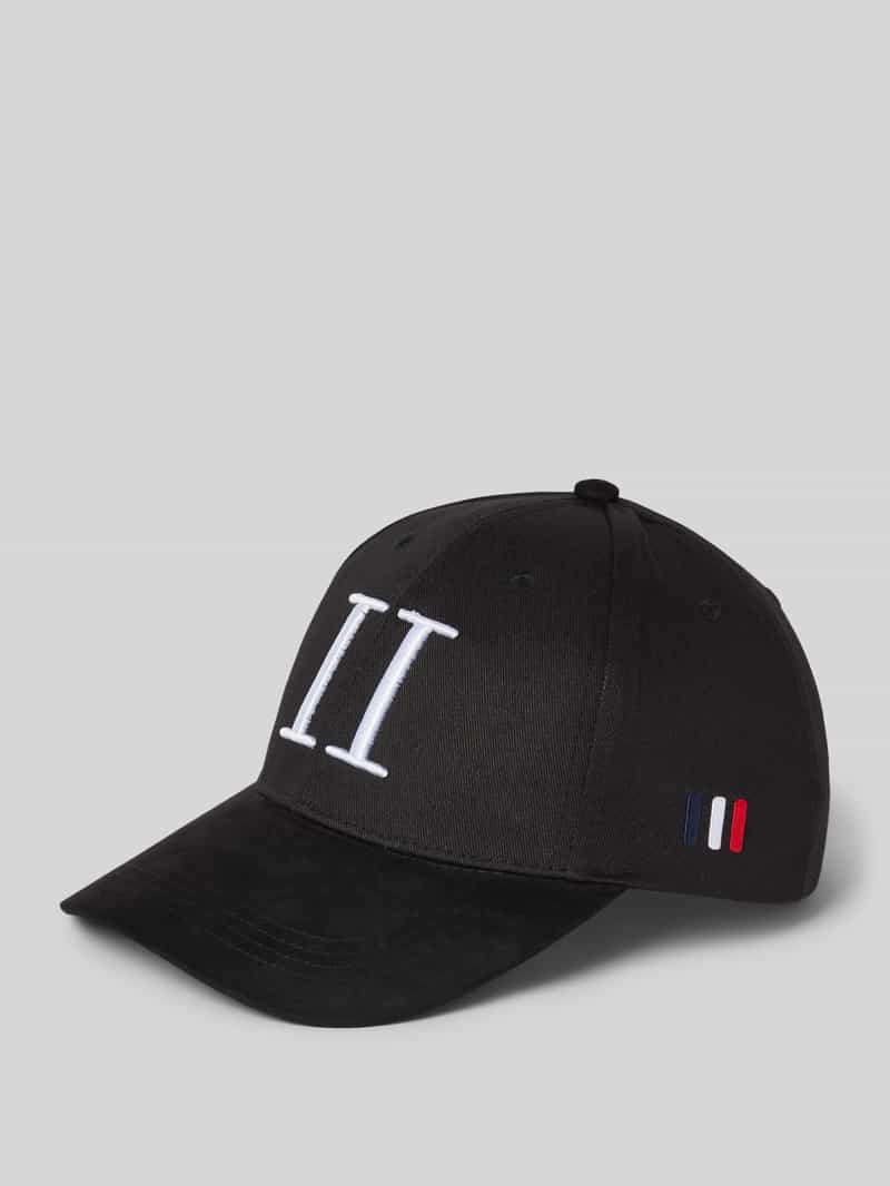 Les Deux Baseballpet met labelstitching