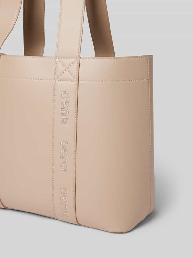 HUGO Shopper met labelstitchings