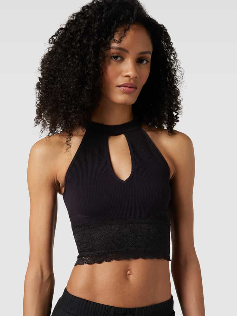 Guess Korte top met kant model 'LILA'