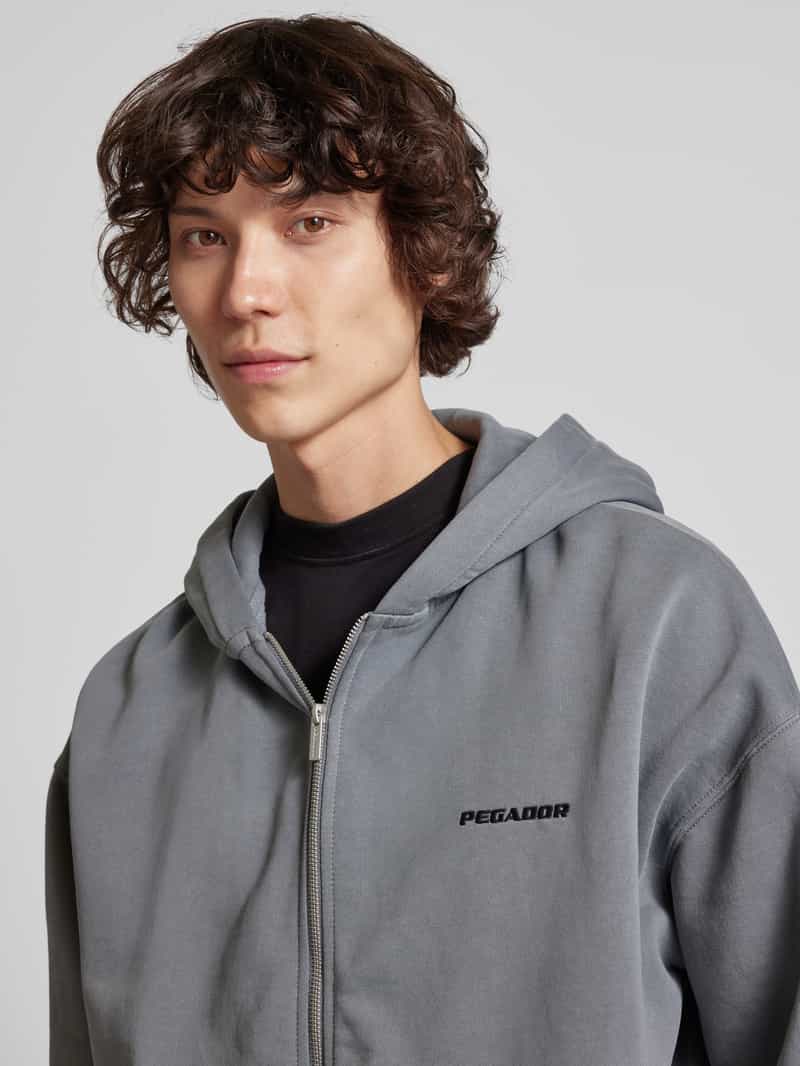 Pegador Oversized sweatjack met labelstitching