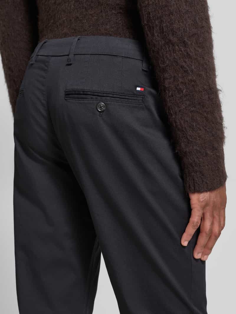 Tommy Hilfiger Regular fit chino van katoenmix model 'DENTON'