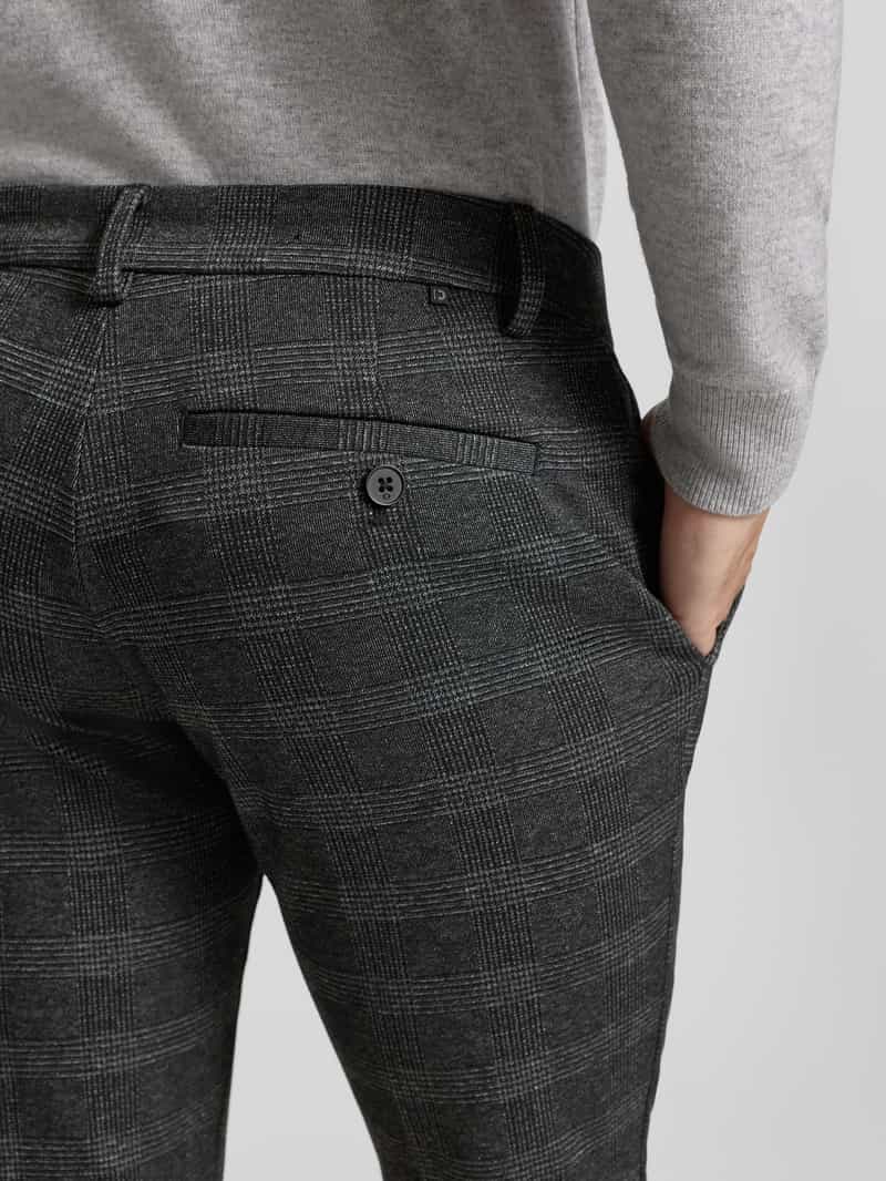 Tom Tailor Denim Slim fit chino met viscosegehalte