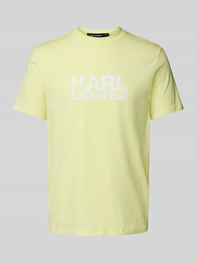 Karl Lagerfeld T-shirt met labelprint