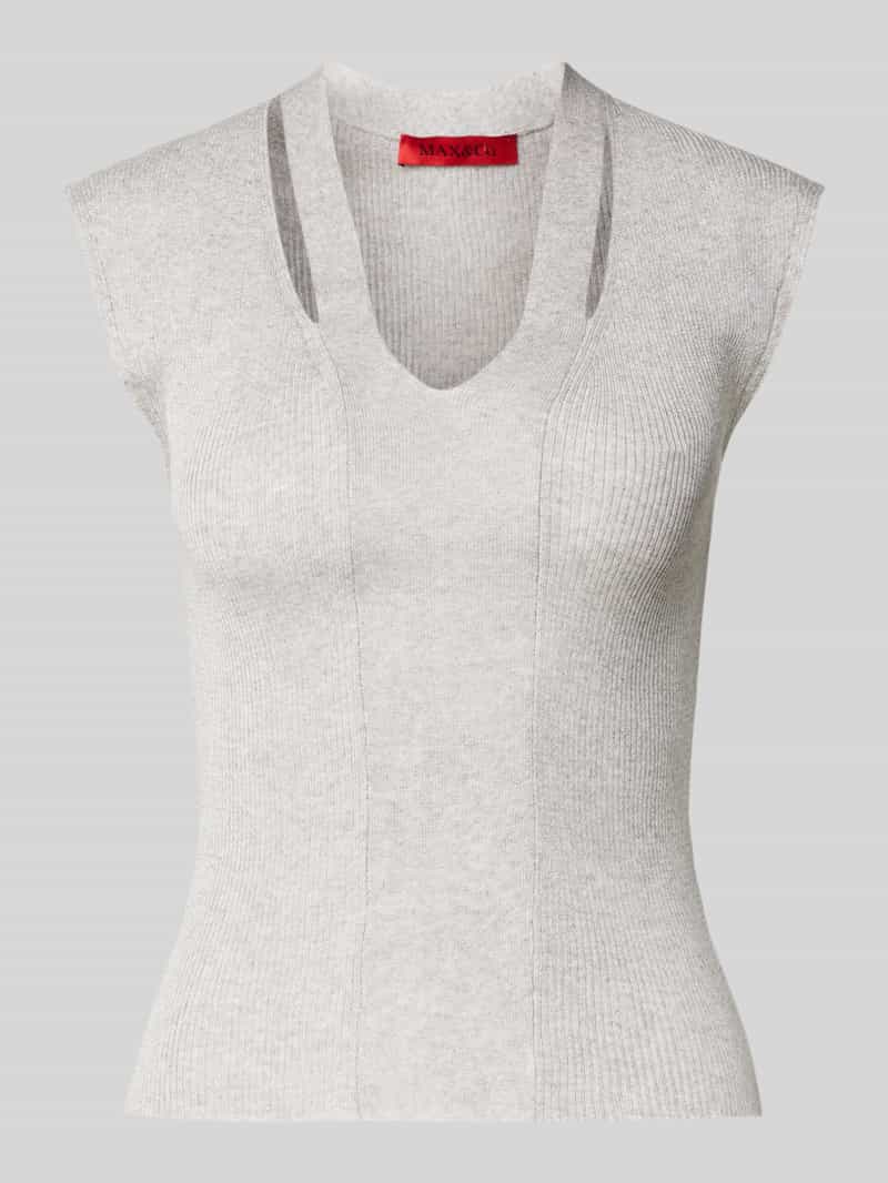 MAX&Co. Regular fit spencer van viscosemix model 'OTELLO'