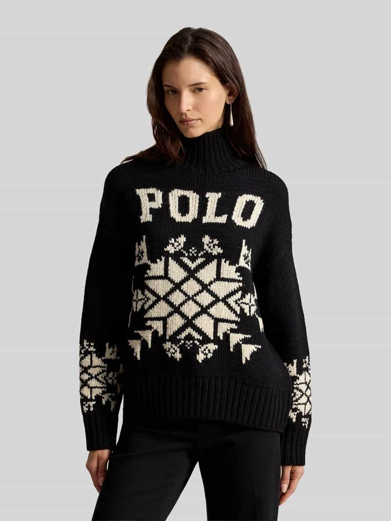 Polo Ralph Lauren relaxed fit coltrui van pure wol