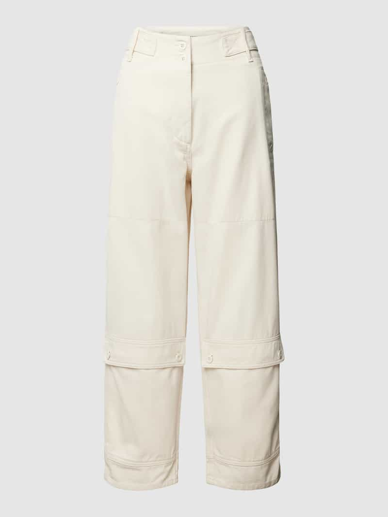 Weekend Max Mara Regular fit stoffen broek met zakken op de pijp model 'GILBERT'