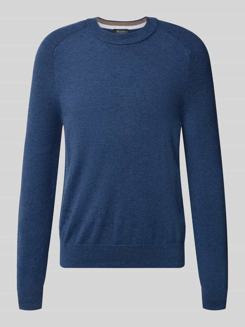 maerz muenchen Regular fit pullover van pure scheerwol model 'Geelong'