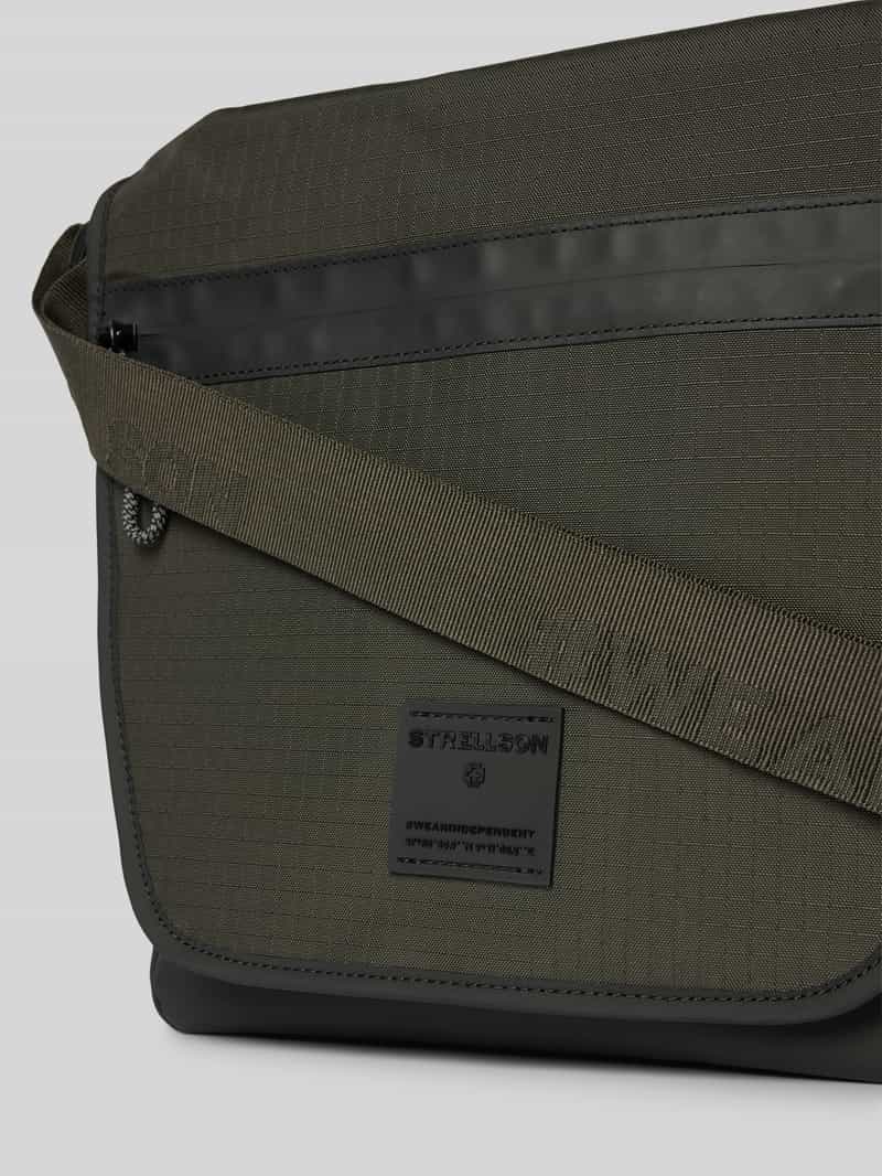 Strellson Handtas met labelpatch