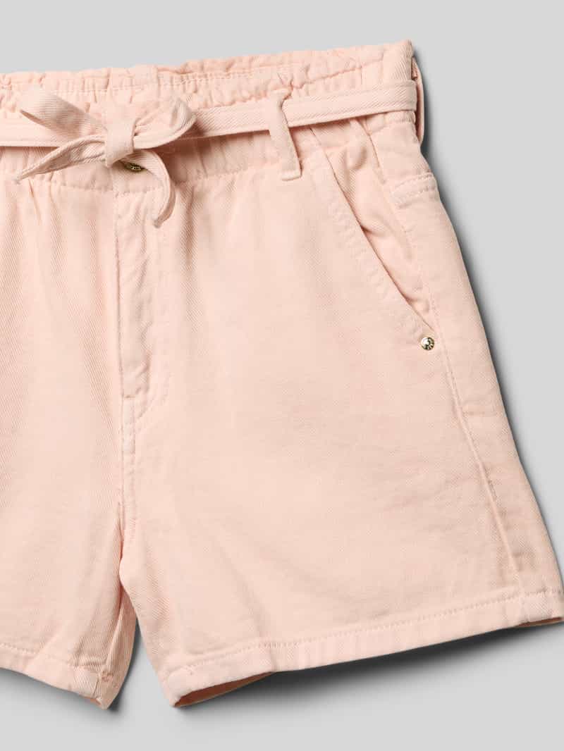 Guess Bermuda met strikceintuur en labeldetail