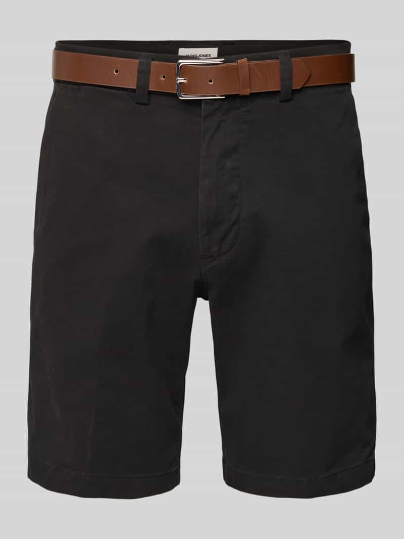 jack & jones Korte regular fit chino met riem model 'MARCO FRANCO'