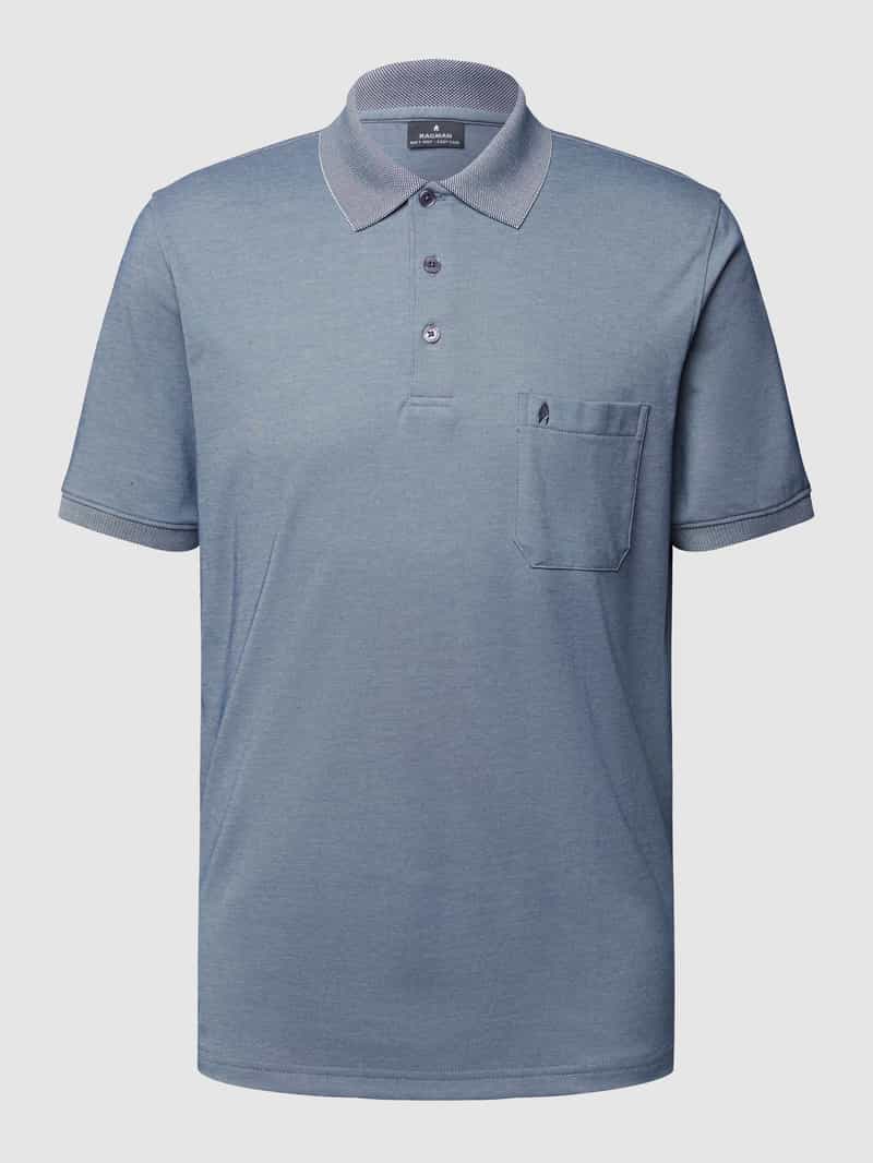 RAGMAN Poloshirt met borstzak