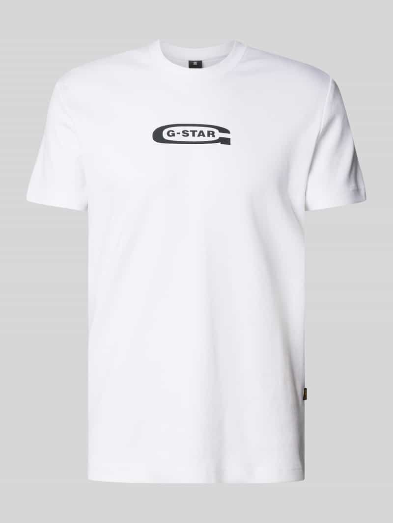 G-Star Raw T-shirt met labelprint