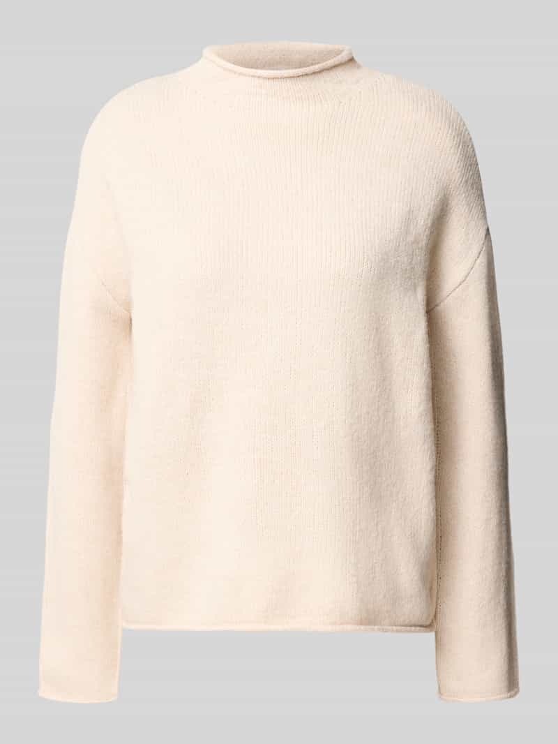 ZABAIONE Regular fit gebreide pullover met opstaande kraag