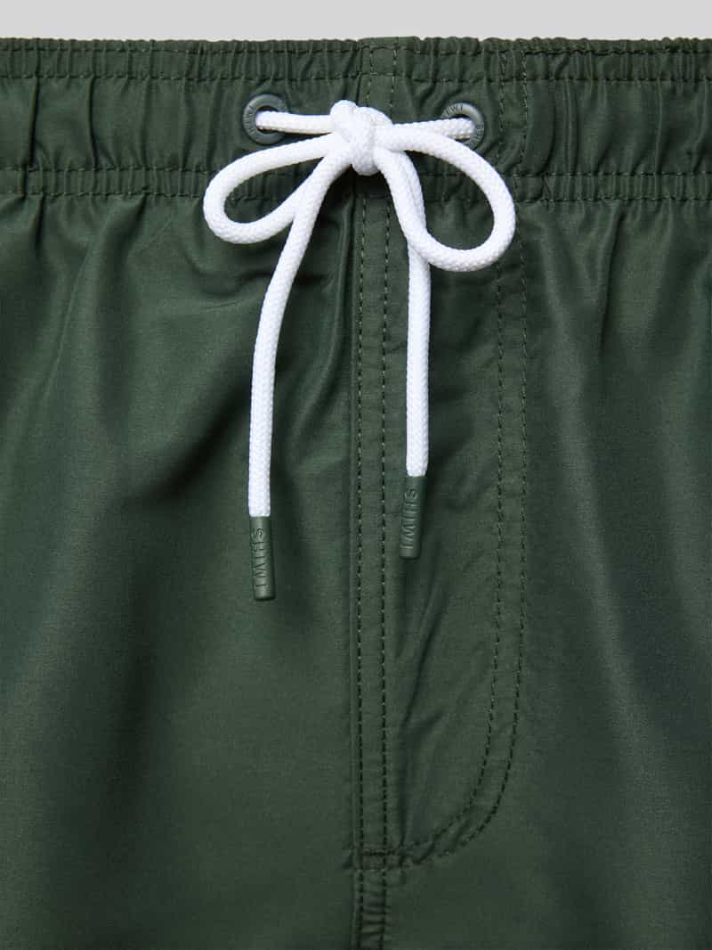 Shiwi Regular fit zwembroek met labelpatch model 'Mike'