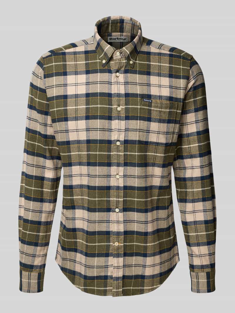 Barbour Slim fit vrijetijdsoverhemd van puur katoen model 'KYELOCH'