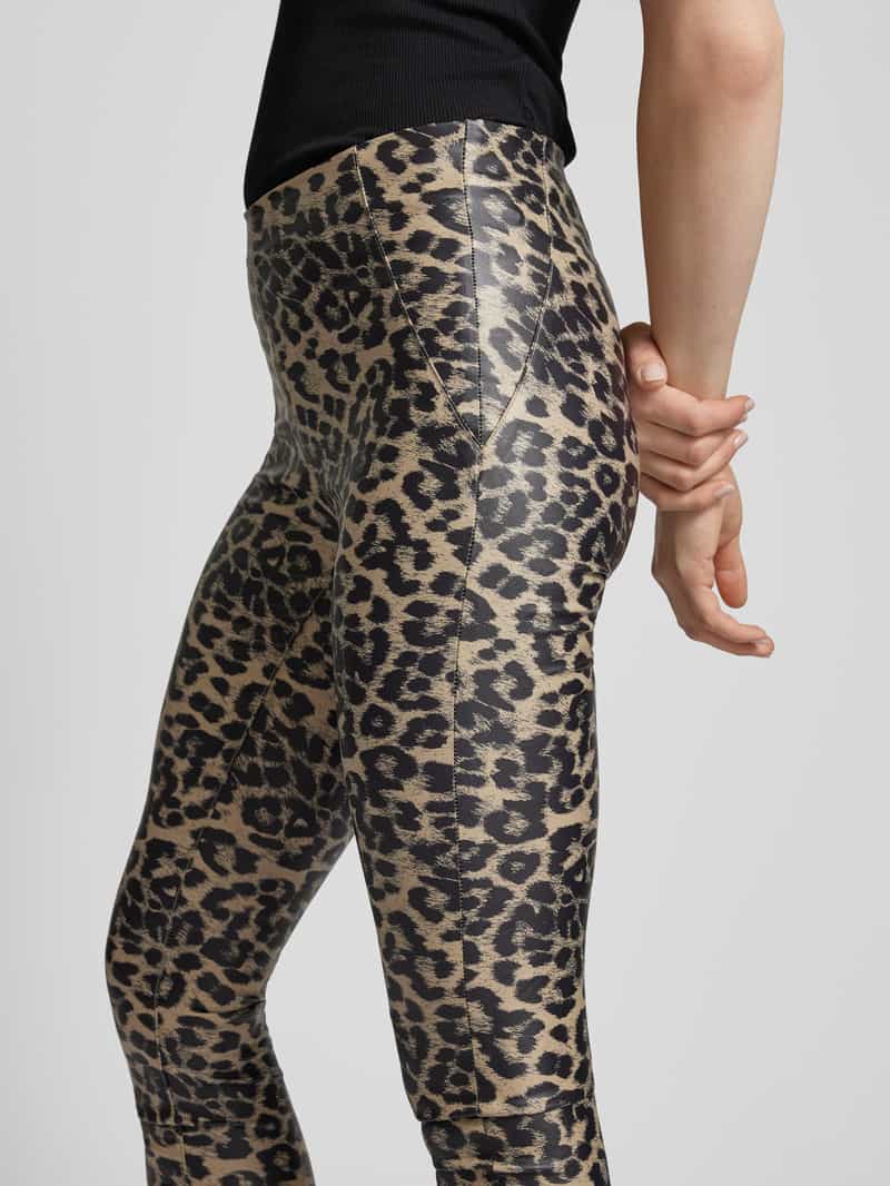 Object Stoffen broek met all-over motief model 'Emira'
