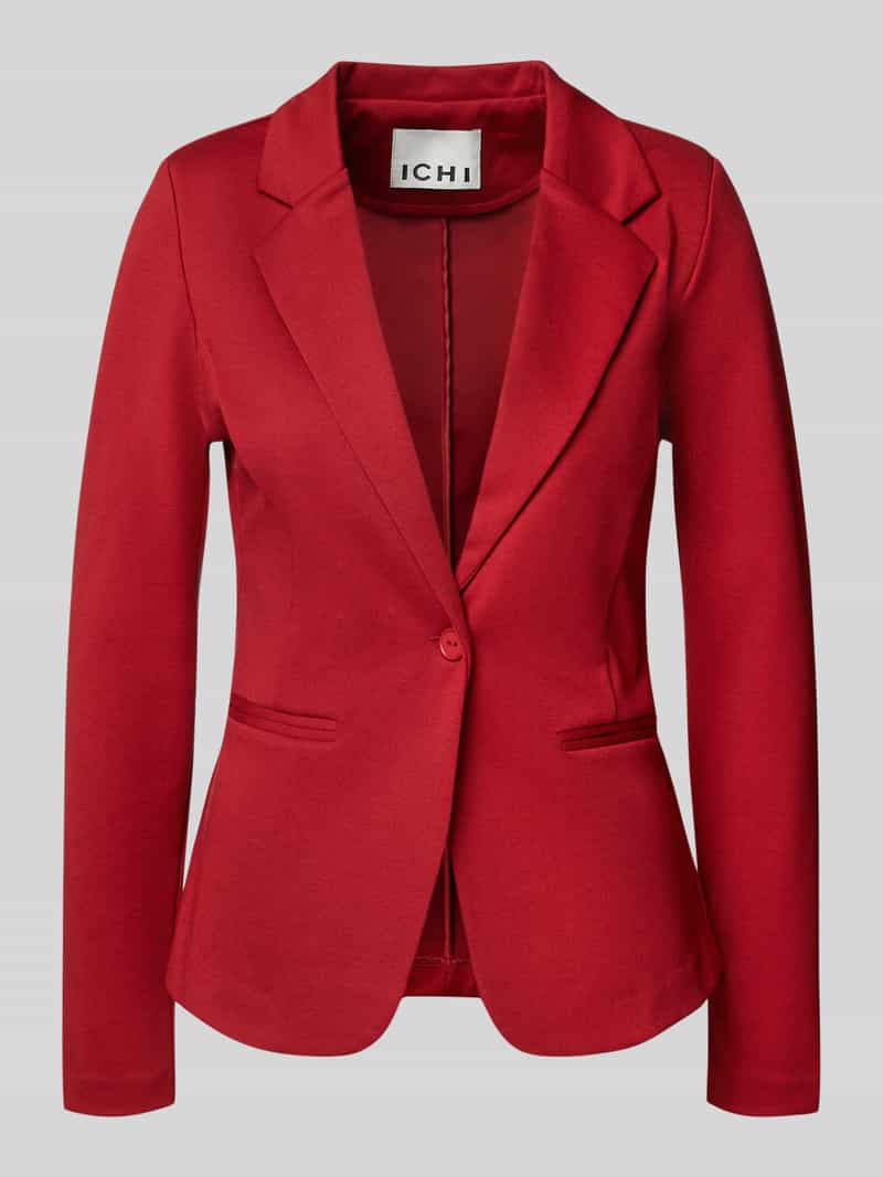 Ichi Blazer met reverskraag en strookzakken model 'KATE'