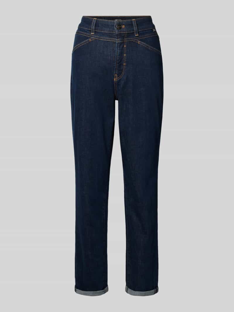 Marc Cain Regular fit jeans met vaste pijpboorden